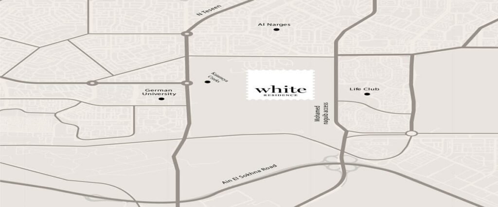 كمبوند وايت ريزيدنس التجمع الخامس Compound White Residence New Cairo