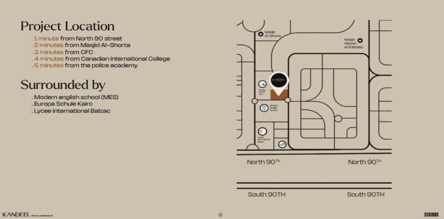 موقع مول قنديل القاهرة الجديدة