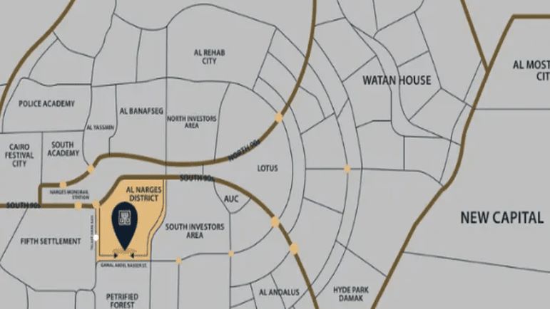 موقع مول ان سكوير التجمع الخامس
