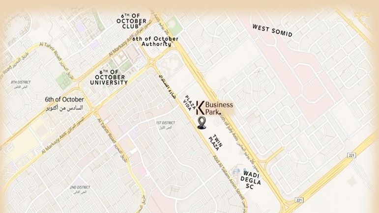 موقع مول K Business Park أكتوبر