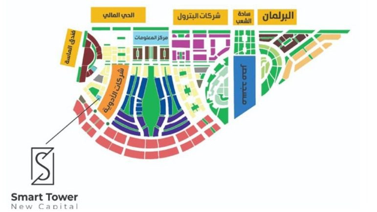 موقع مول سمارت تاور العاصمة الاداريه الجديدة