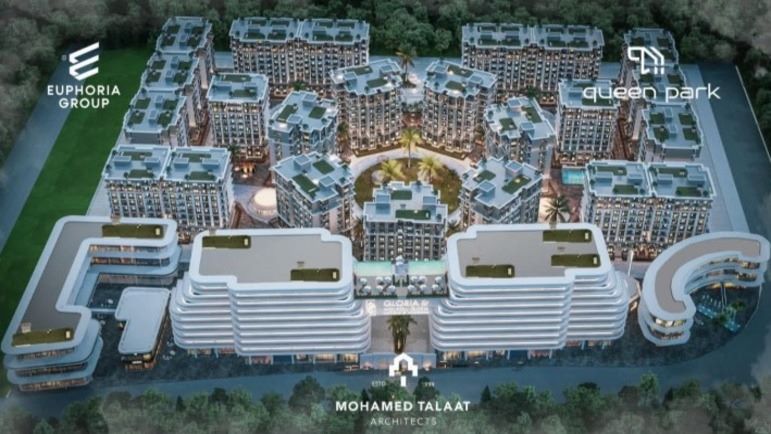 ماستر بلان مشروع كوين بارك العاصمة الإدارية