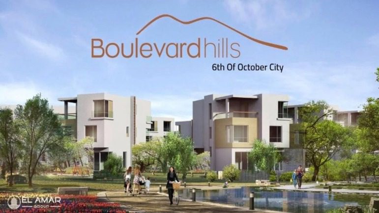 تصميم كمبوند بوليفارد هيلز 6 اكتوبر