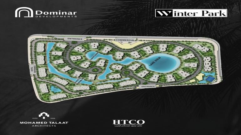 ماستر بلان مشروع وينتر بارك العاصمه الاداريه
