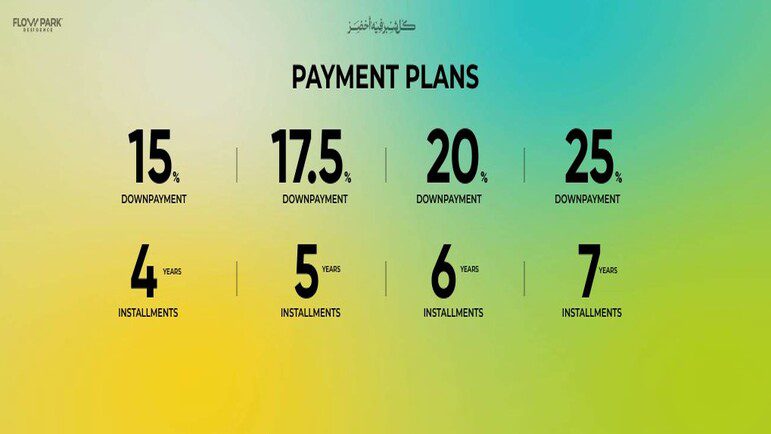انظمة الحجز والسداد في مشروع فلو بارك العبور