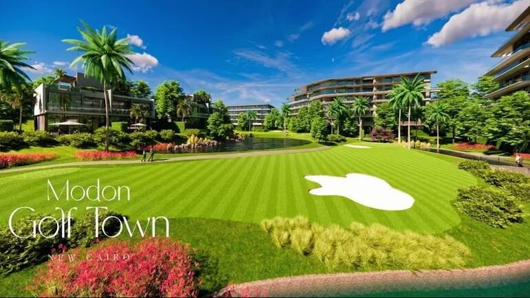 تصميم Compound Golf Town New Cairo