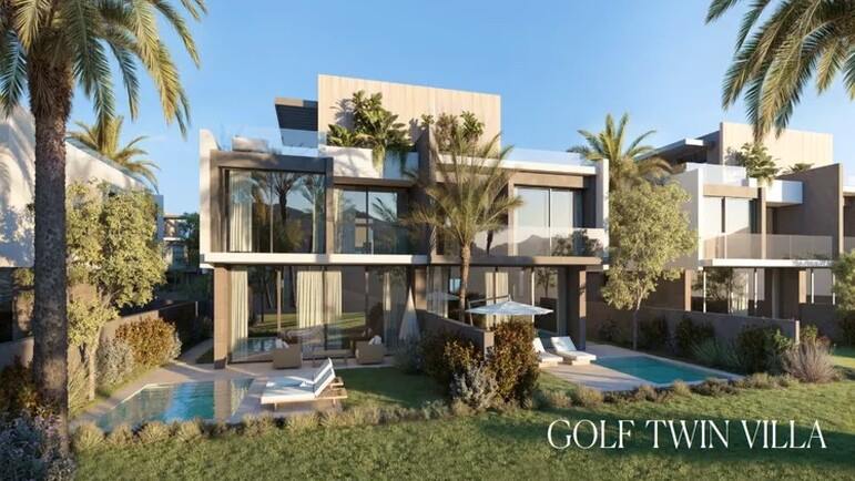 فلل مشروع جولف تاون التجمع السادس