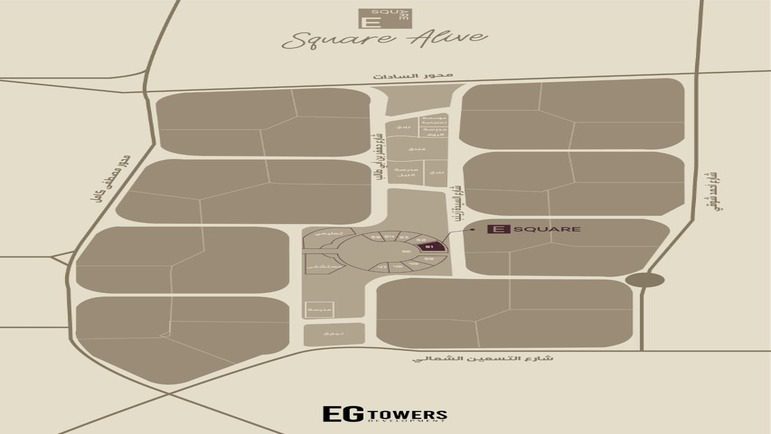 موقع مول اي سكوير القاهرة الجديدة