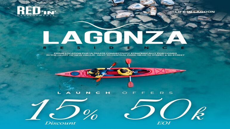 جدية حجز وحدة في مشروع لاجونزا ريزيدنس العبور