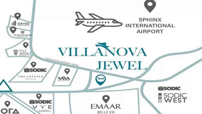 موقع كمبوند جويل زايد الجديدة