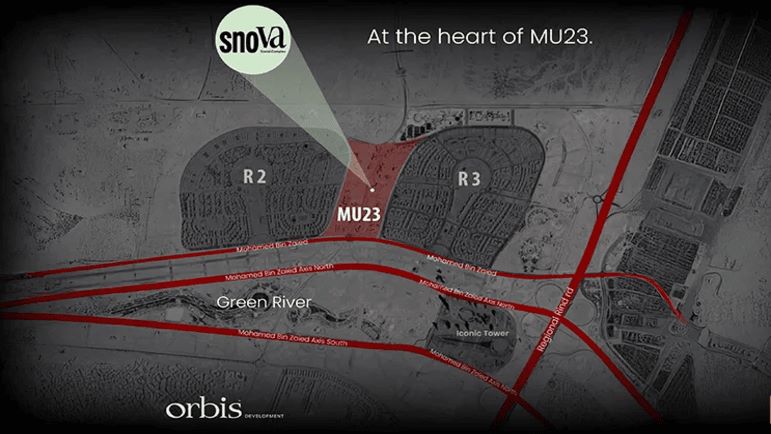 موقع مشروع سنوفا العاصمة الإدارية الجديدة