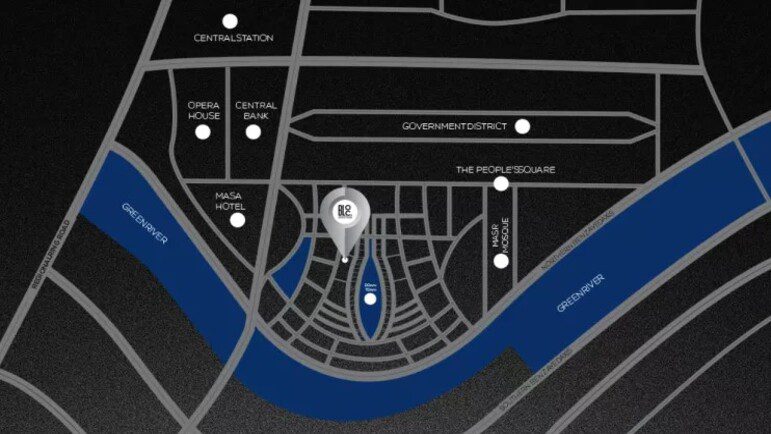 موقع مول بلوك هب تاور العاصمة الإدارية الجديدة