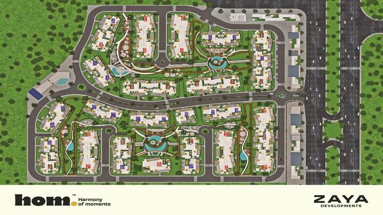 ماستر بلان كمبوند هوم حدائق أكتوبر
