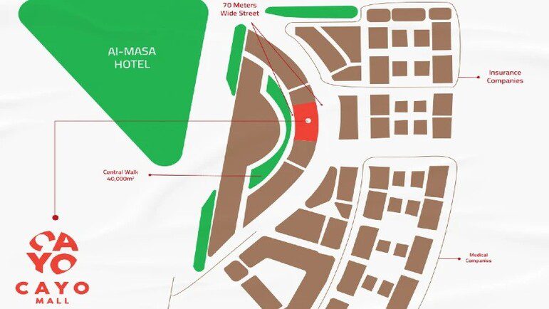 موقع مول كايو العاصمة الإدارية الجديدة