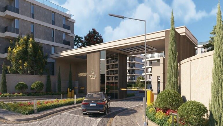 بوابات كمبوند جي ويست الشيخ زايد