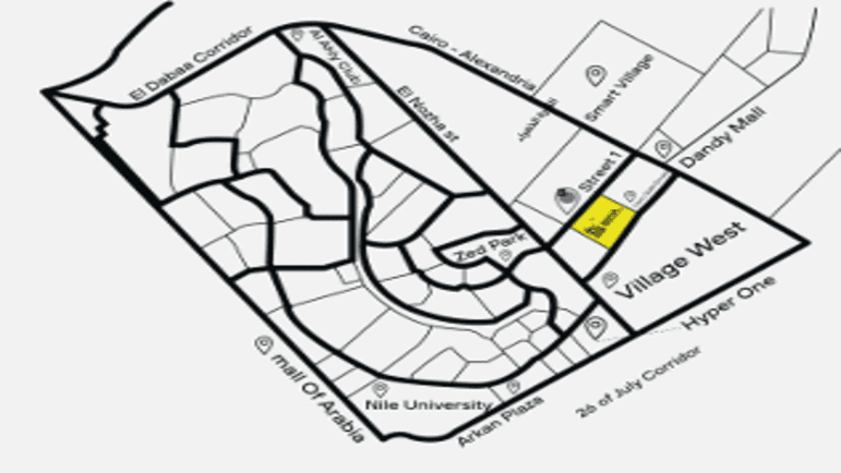 موقع فندق بارسيلو الشيخ زايد