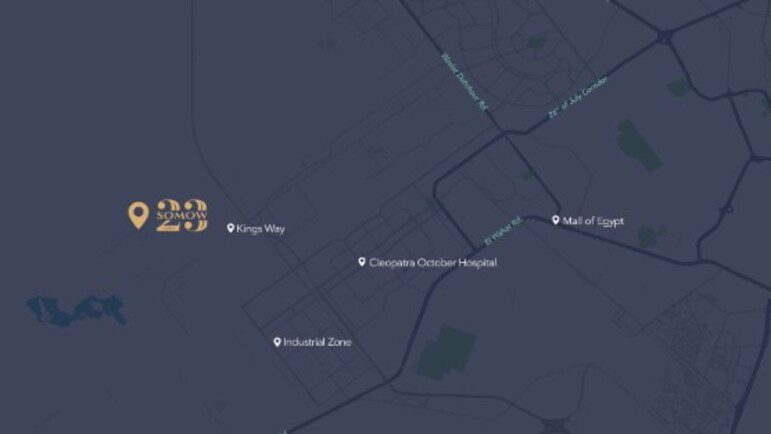 موقع كمبوند جرين بارك زايد الجديدة