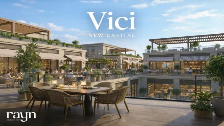 اطلالة الوحدات في مول فيسي العاصمة الإدارية الجديدة