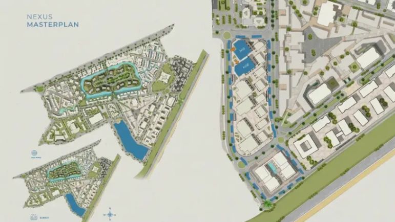 ماستر بلان مشروع نيكسوس كلينكس الشيخ زايد