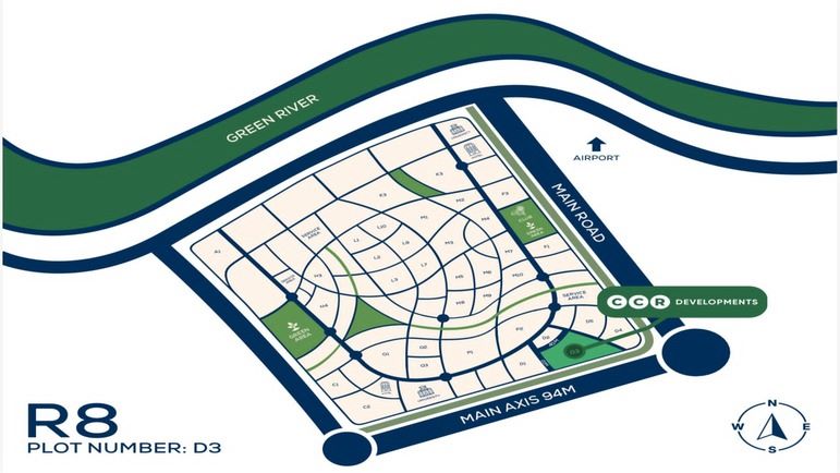موقع كمبوند CCR العاصمة الإدارية