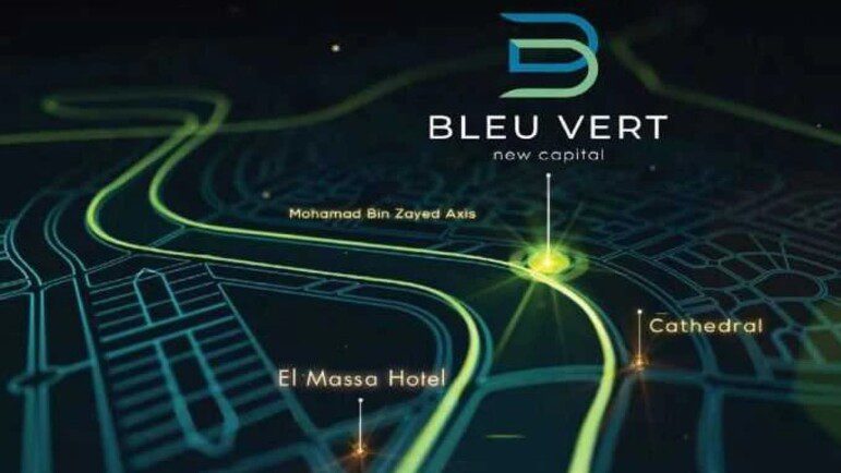 موقع مشروع بلو فيرت العاصمة الإدارية